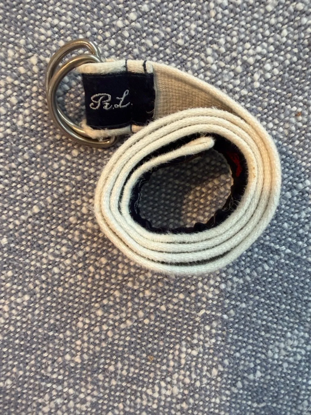 Ralph Lauren blue belt baby-toddler náutica themed lobsters 22”